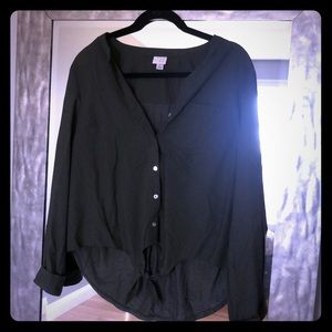 Earth tone green top